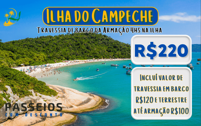 Visite o paraíso, Ilha do Campeche